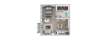 The Sydney Floor Plan at Century Cedar Hill, Cedar Hill, TX, 75104